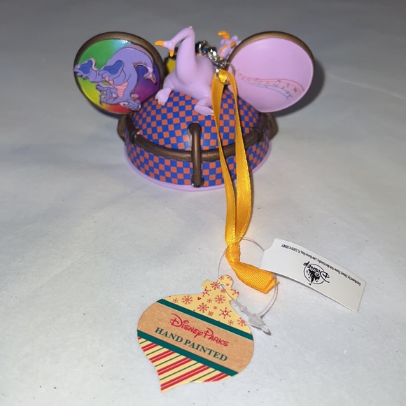 NEW!!! Disney HAND PAINTED Mickey Ear Hat Figment Ornamet - Picture 11 of 17